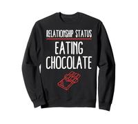 Statut relationnel : Manger du Chocolat Sweatshirt