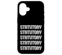 statutaire Coque pour iPhone 16