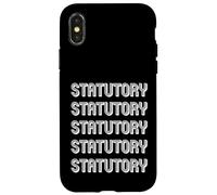 statutaire Coque pour iPhone X/XS
