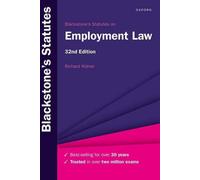 Statuts de Blackstone sur le droit du travail