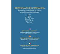 Statuts De La Communauté De L'emmanuel - Statuts De L?Association De Fidèles Et De L?Association Cléricale