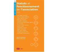 Statuts et fonctionnement de l'association 4ème édition - Brigitte Clavagnier - Juris Eds - broché - Guide