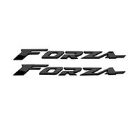STATUZ Accessoires De Moto 3D pour Honda Forza 125 250 300 350 750 NSS350 Logo Emblème Badge Chrome Plastique Souple Autocollant Coffre Décalcomanies Décorer (Color : 2)