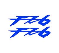 STATUZ Autocollant De Moto pour Yamaha FZ6N FZ6-N Fazer S2 2004 2005 2006 2007 2008 2009 Accessoires Autocollant Étanche FZ6 Autocollants Décorer (Color : Blau)