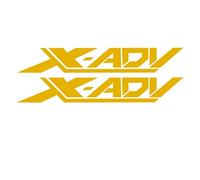 STATUZ Autocollant Moto X-ADV 750 2022 pour Honda XADV 750 Autocollant Étanche X-ADV750 XADV750 2017 2018 2019 2020 2021 Accessoires Décorer (Color : Gold)