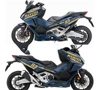 STATUZ Moto 3D Gel Stickers Accessoires pour Honda Forza 750 NSS 750 Réservoir De Carburant Décoratif Autocollants De Protection Décorer (Color : 6)