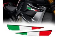 STATUZ pour Ducati Streetfighter V4 V4S V4SP Drapeaux Tricolores Italiens pour Ailes 3D Winglet Flanc Autocollant Décalcomanie Décorer