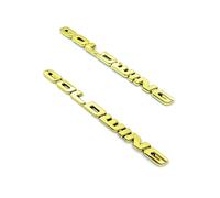 STATUZ pour Honda Goldwing Gold Wing 1800 GL1800 GL1500 GL1200 GL1100 GL1000 Moto 3D Logo Badge Decal Couverture Emblème GL 1800 Autocollant Décorer (Color : Gold)