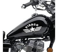 STATUZ pour Yamaha XV250 XV400 XV535 Virago Star Wings Stickers Autocollants 0.1mm PVC Decal Sticker Décorer