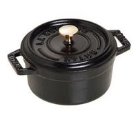 Staub - 1101025 - Mini Cocotte - Ronde - Noire - 10 cm Noire G