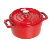 STAUB 1102206 COCOTTE RONDE CERISE 22 CM