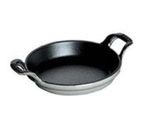 STAUB 1301618 PLAT ROND EMPILABLE -FONTE GRIS GRAPHITE 16 CM Gris G