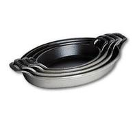 Staub Plats en fonte Plat empilable 24 cm, Fonte