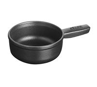 STAUB 1461223 Mini casserole à fondue en fonte Noir mat
