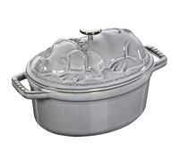 STAUB 40500-176-0 Cocotte en Fonte, Gris Graphite, 17 cm