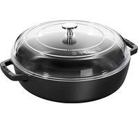 Staub 40501-060-0 Sauteuse en Fonte Noir 24 cm