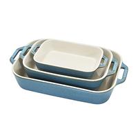 STAUB 40508-172-0 Ensemble de plats de cuisson en céramique Turquoise rustique