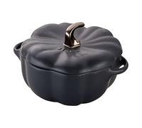 Staub 40508-549-0 Kürbis Cocotte Noir Mat 14,8 cm [W]