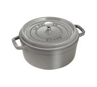 STAUB 405093120 - Cocotte ronde - Ø 26 cm - Gris graphite