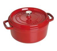 STAUB 405098400 - Cocotte ronde - Ø 26 cm - Cerise
