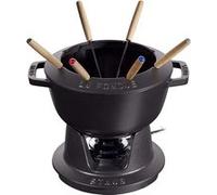 Staub Set à fondue 2,35 l noir