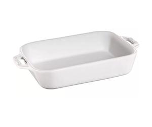 Staub - Auflaufform Keramik, Weiãÿ, 34x24cm (40511-151)