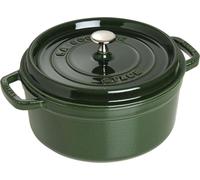 STAUB Casserole/Cocotte de Fonte, 26 cm de diamètre, 5 L, Vert Basilic
