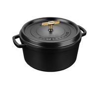 STAUB Casserole en fonte avec laiton Buster & Punch 6.75 L
