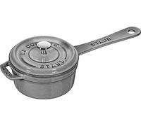 STAUB Casserolette en Fonte, Ø 10 cm, 0,25 L, Gris Graphite