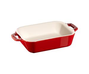 Staub Ceramique 14 x 11 cm, Assiette chaude, Cerise
