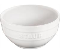 Staub Céramique Bol à mélanger Boîte cadeau 12,2 x 6,4 x 12,2 cm, Ø 12 cm rond Blanc pur