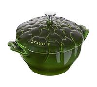 STAUB - Cocotte 22 cm, Artichaut, Basilic, Fonte