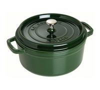 Staub cocotte 24 cm rond - vert basilic