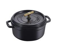 STAUB Cocotte Buster + Punch 24 cm Noir