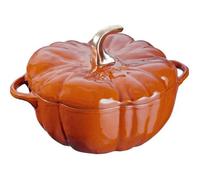 STAUB Cocotte, fonte, orange brûlé, 3,5 qt