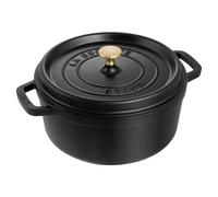 Cocotte Ronde Noire - 24cm - 3,80l - Tous Feux + Four - Staub Noir