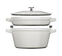 2-pcs, Set empilable, Truffe blanche Staub