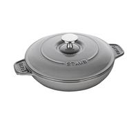 STAUB Cocotte en fonte avec couvercle 20 cm Gris Graphite