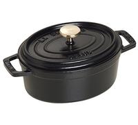 STAUB Cocotte ovale La Cocotte Staub 0.6 L Noir