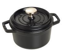 STAUB Cocotte ronde La Cocotte Staub fonte 0.8 L Noir