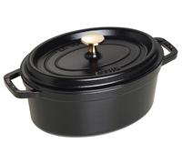 La Cocotte Cocotte 23 cm, Ovale, Noir, Fonte