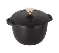 STAUB Cocotte en fonte Rice 1.6 L Noir