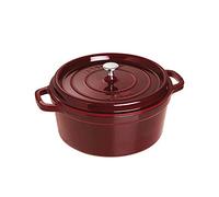 STAUB Cocotte en Fonte, Ronde, Ø 26 cm, 5 L, Grenadine