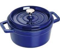 STAUB Cocotte en Fonte, Ronde, 20 cm, 2,24 L, Bleu Intense