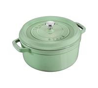STAUB Cocotte en fonte ronde Staub 3.8 l Sauge