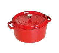 STAUB Cocotte en fonte ronde Staub 6.7 l rouge