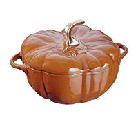 STAUB Cocotte, fonte, orange brûlé, 3,5 qt
