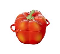 Cocotte pimento pequena de cerâmica da Staub - Vermelho
