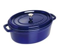 Staub Cocotte ovale 31 cm 5,50 L émaillée Bleu Intense