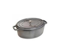 Staub - Cocotte ovale grise graphite 15 cm 0.6 L